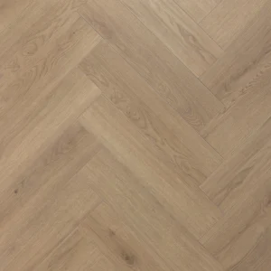 Hybride Laminaat Visgraat - Grijsbeige Eiken