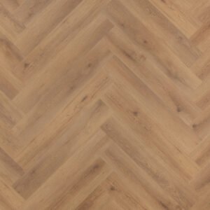 Walvisgraat PVC - Narwal Nootbruin